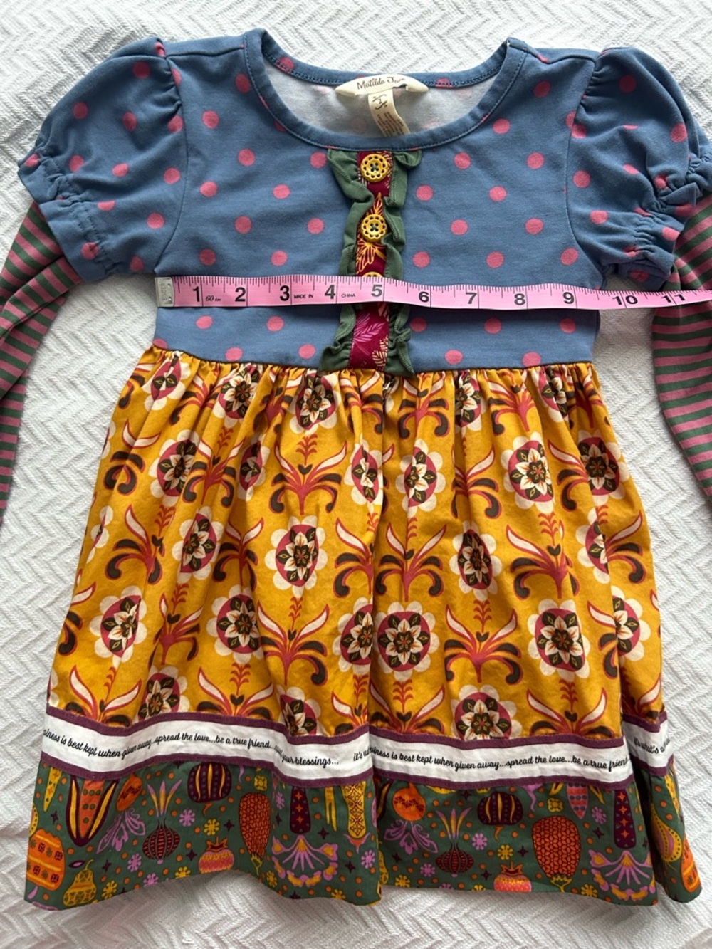 Matilda Jane Choose Your Own Path Harvest Time Dress Size 2 - Picture 4 of 6